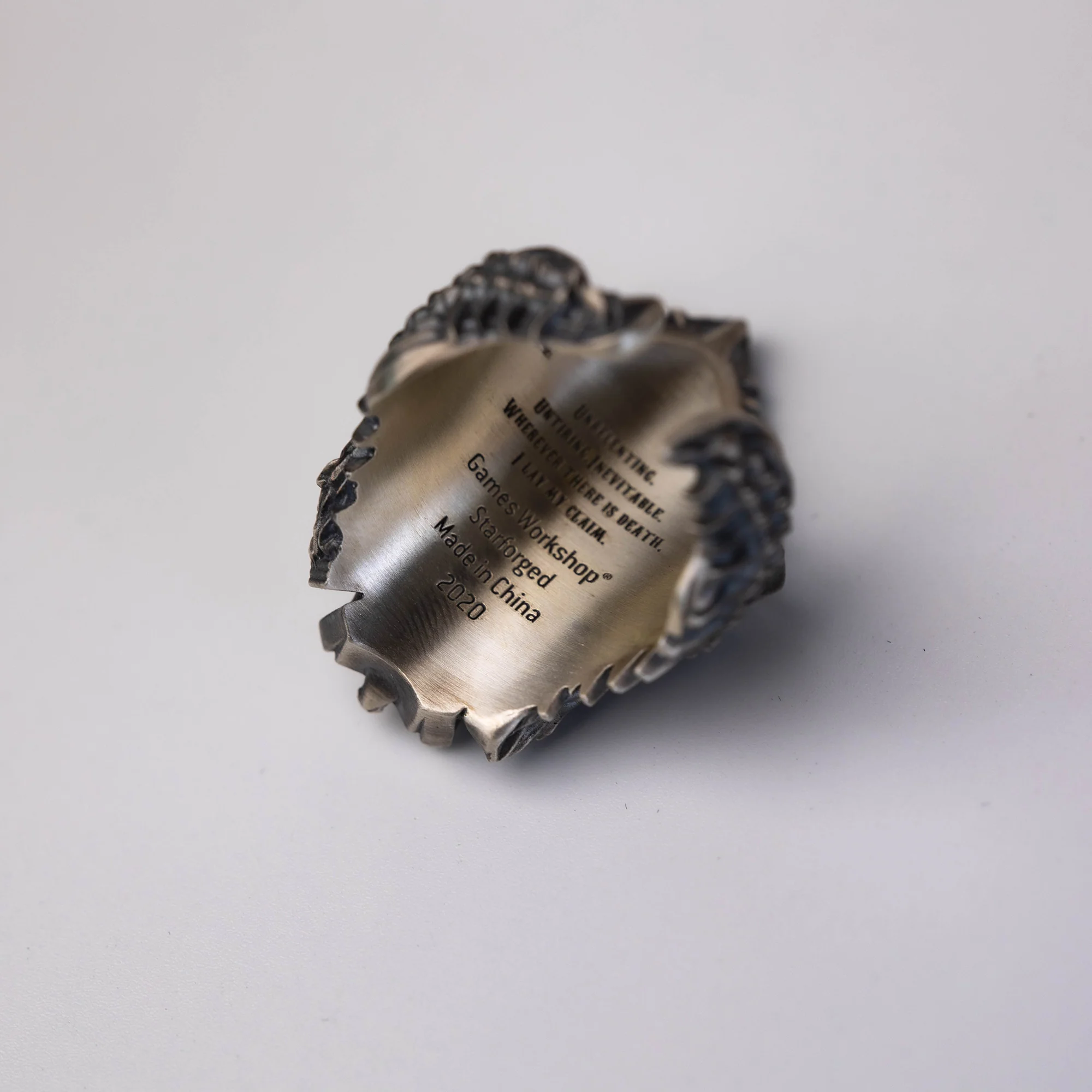 Warhammer Age of Sigmar Supreme Sigil of the Undead Silver Ring Nagash by Starforged - Image 4