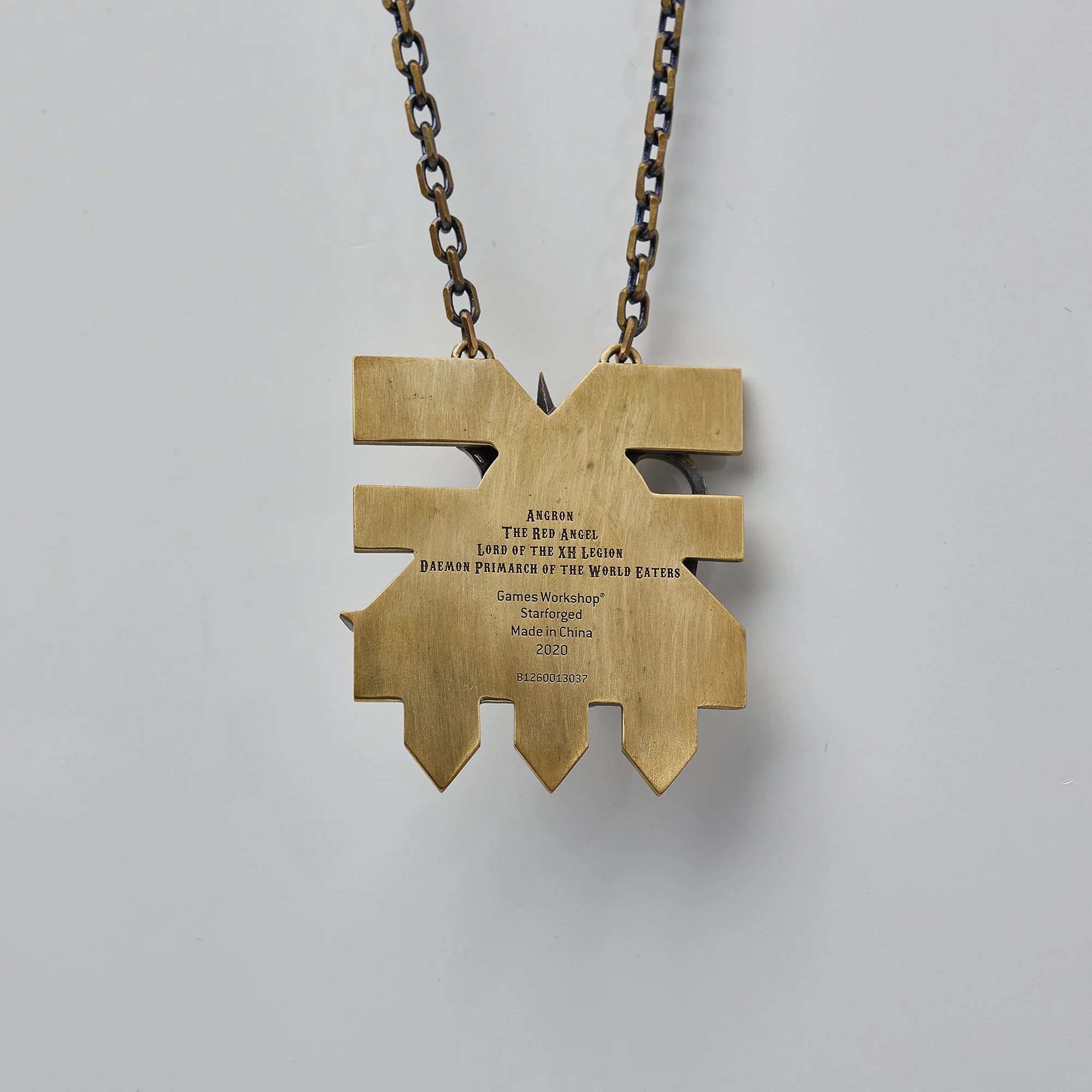Warhammer 40K World Eaters Chaos Space Marine Wrath of Angron Pendant by Starforged - Image 5